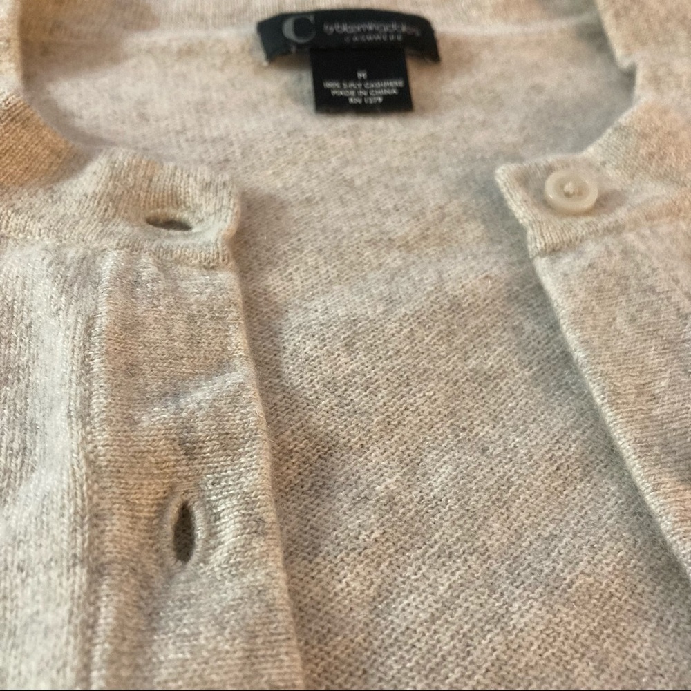Bloomingdale’s 2-ply 100% Cashmere Cardigan